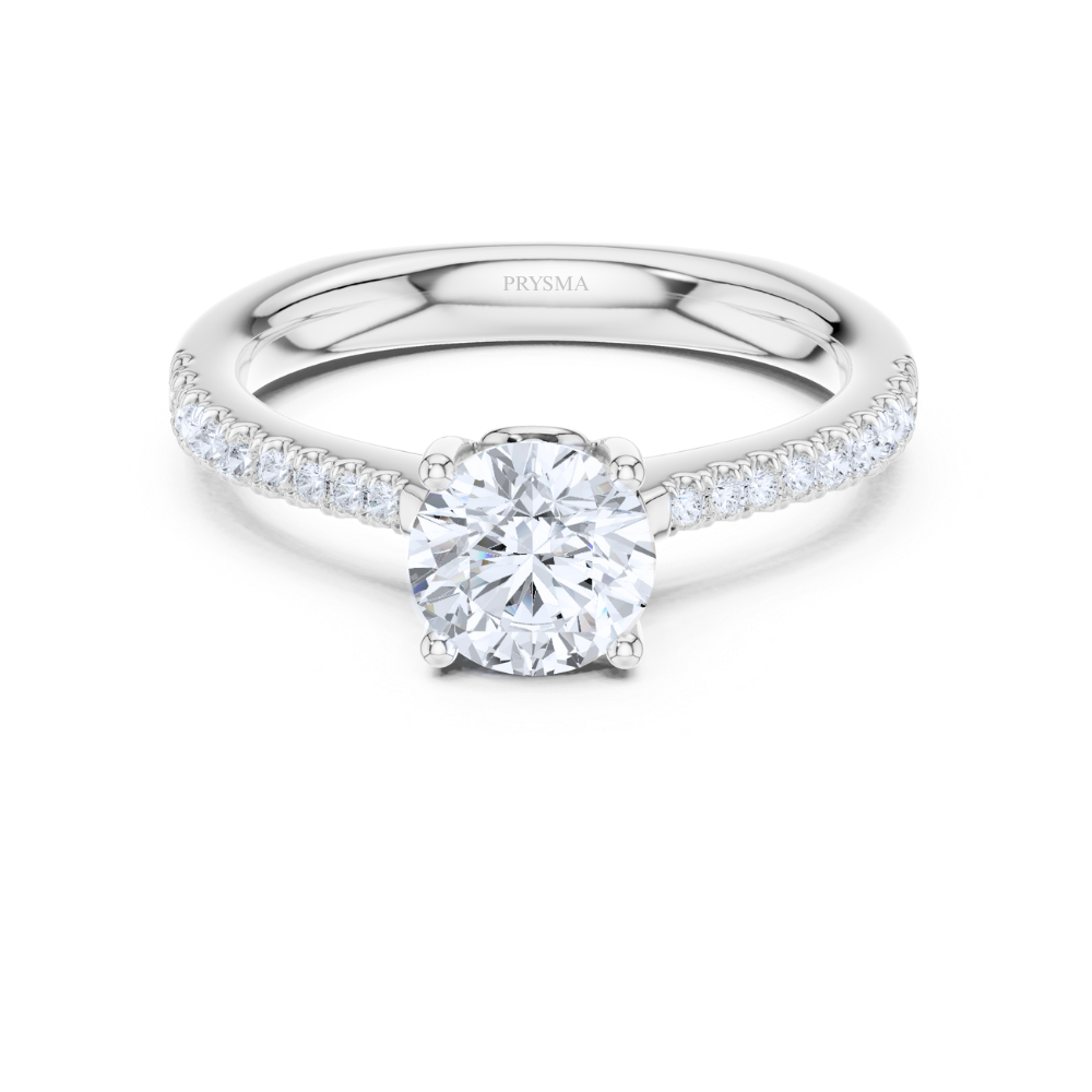 Radiant Grace Solitaire Ring