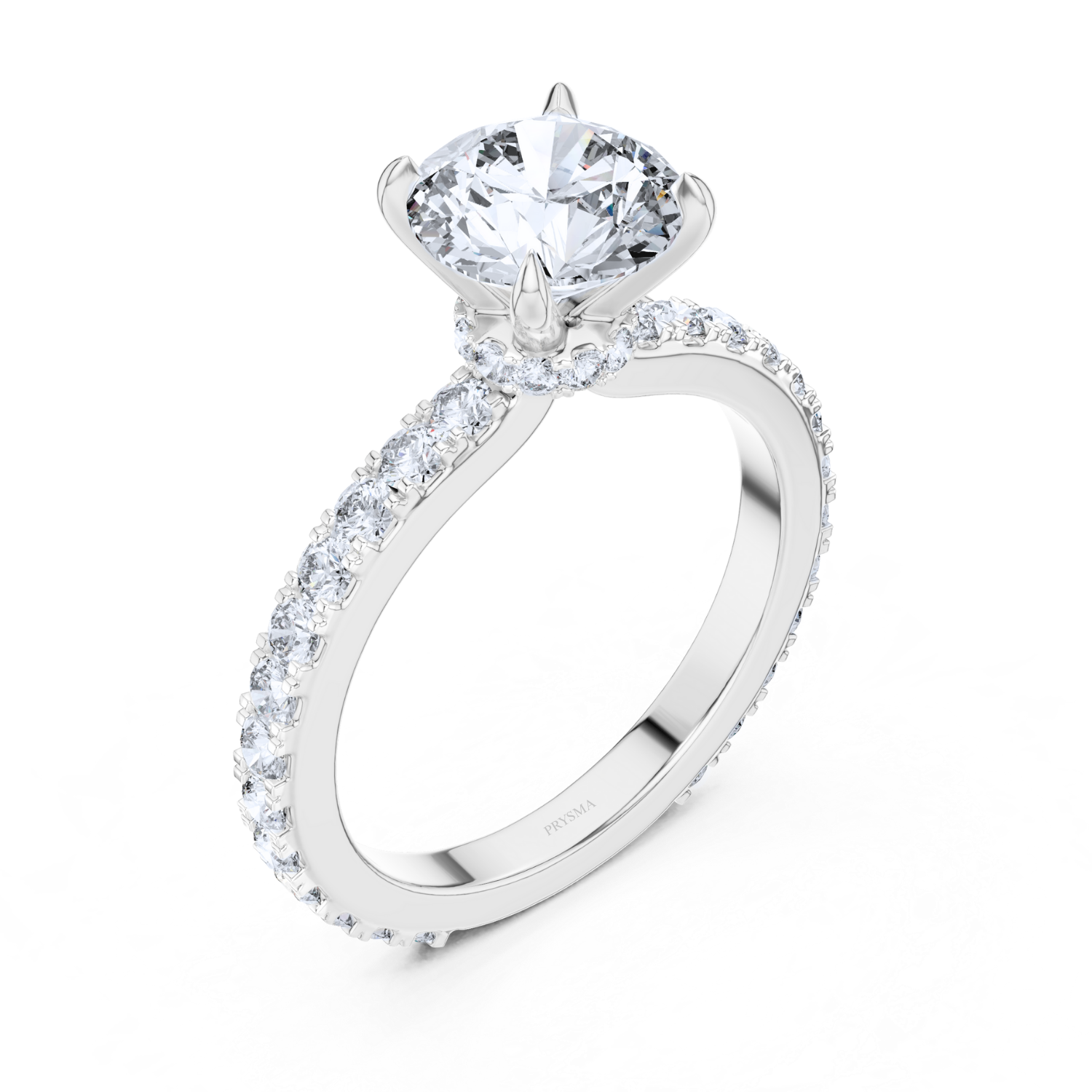Eternal Radiance Solitaire Diamond Ring