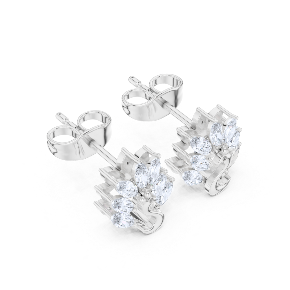 Regal Swan Spark Earrings