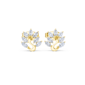 Regal Swan Spark Earrings