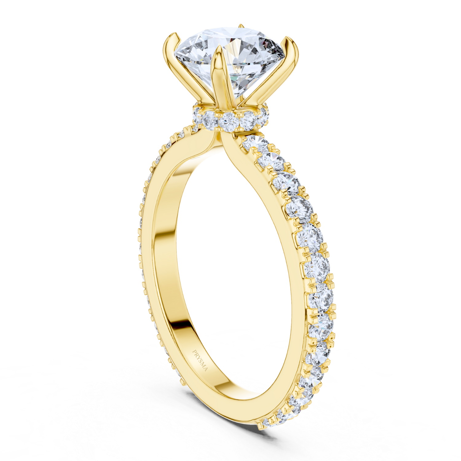 Eternal Radiance Solitaire Diamond Ring