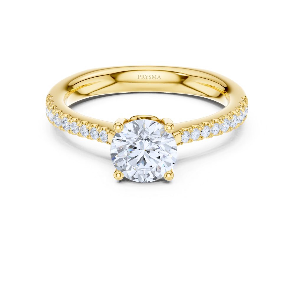 Radiant Grace Solitaire Ring