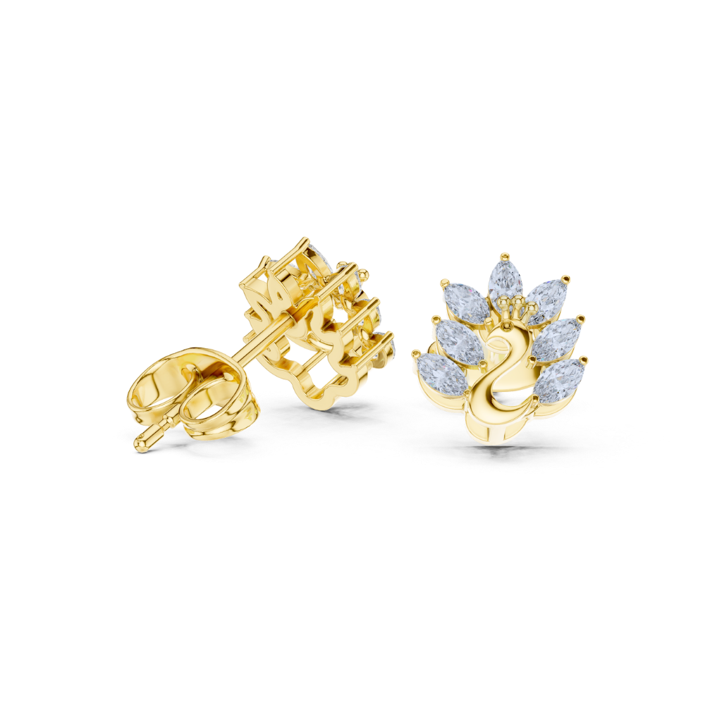 Regal Swan Spark Earrings