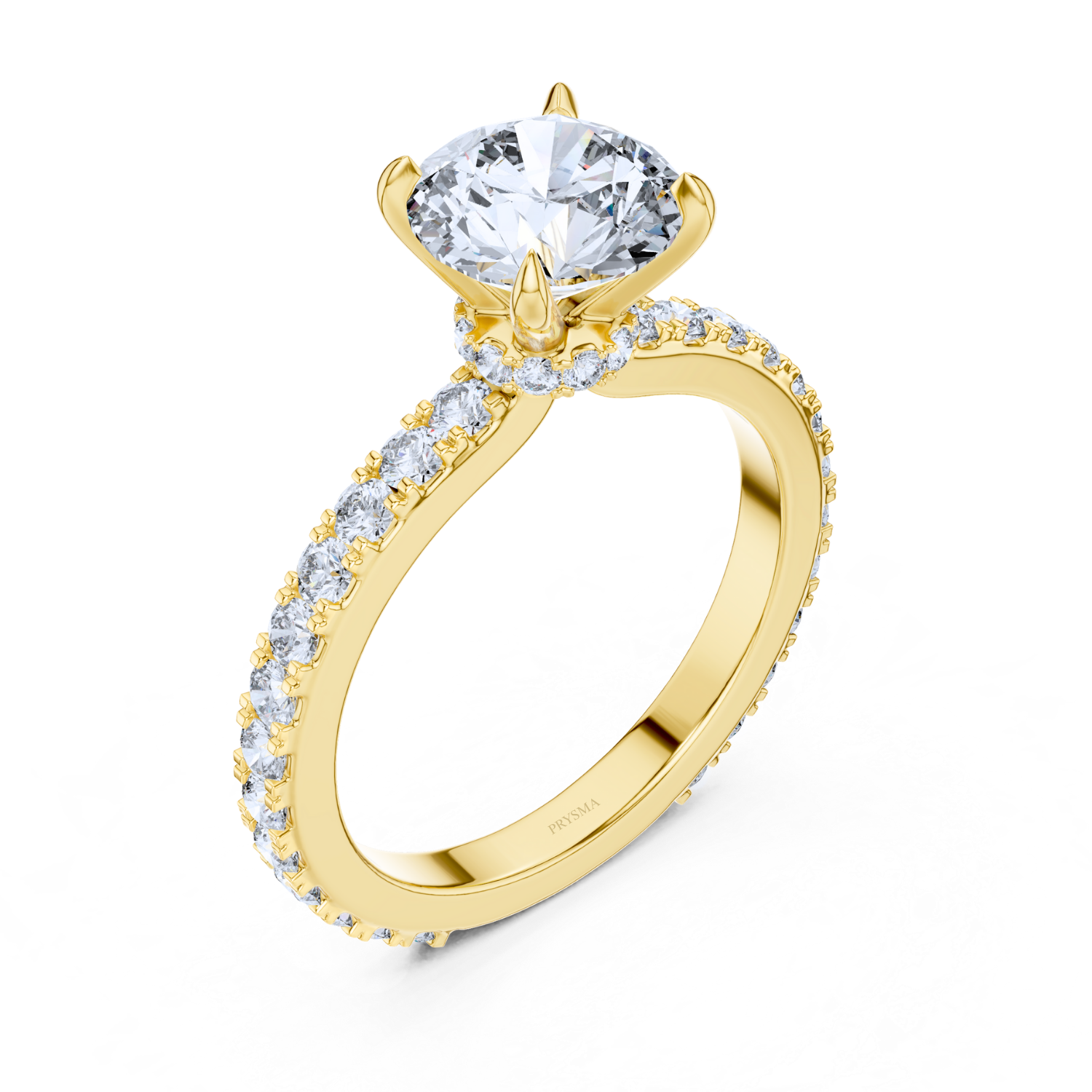 Eternal Radiance Solitaire Diamond Ring