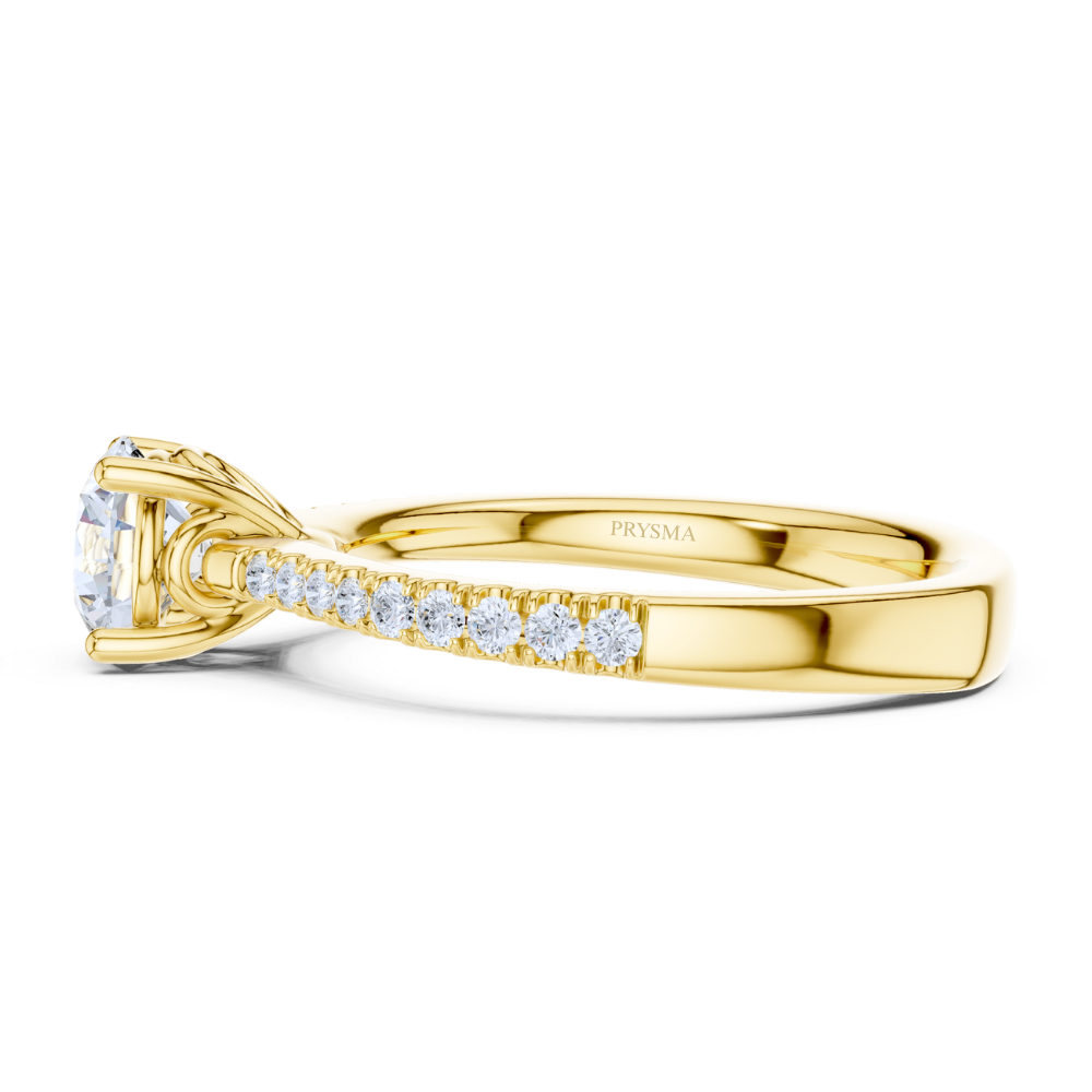 Radiant Grace Solitaire Ring