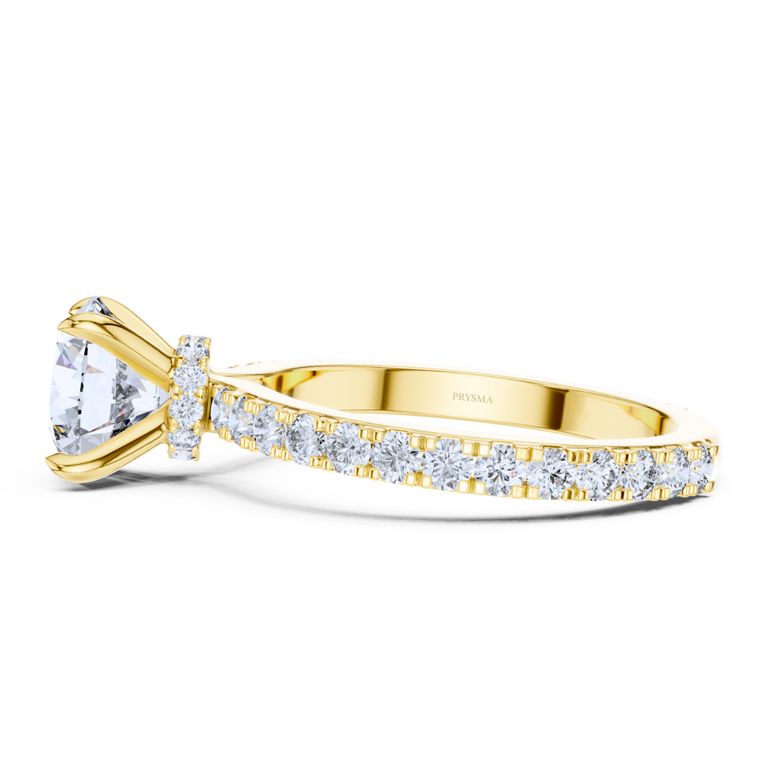Eternal Radiance Solitaire Diamond Ring