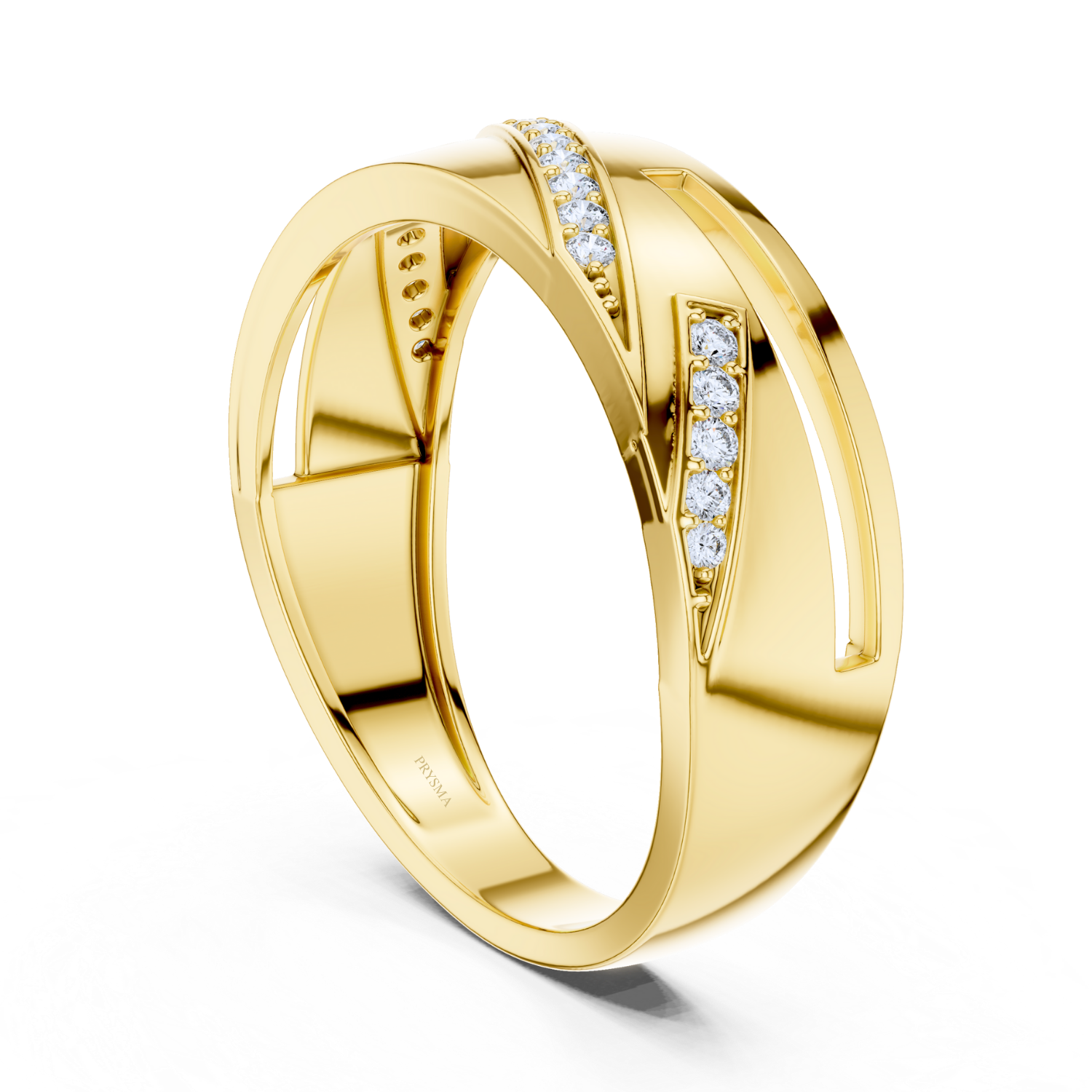 Diamond Cutout Band