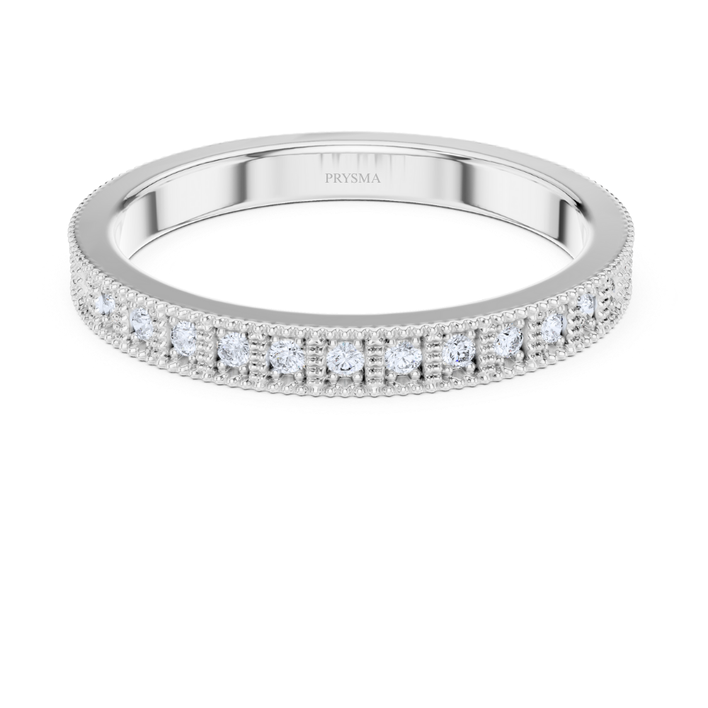 Vintage Milgrain Elegance Ring
