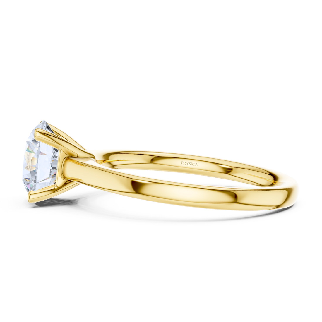 Four-Prong Solitaire Ring