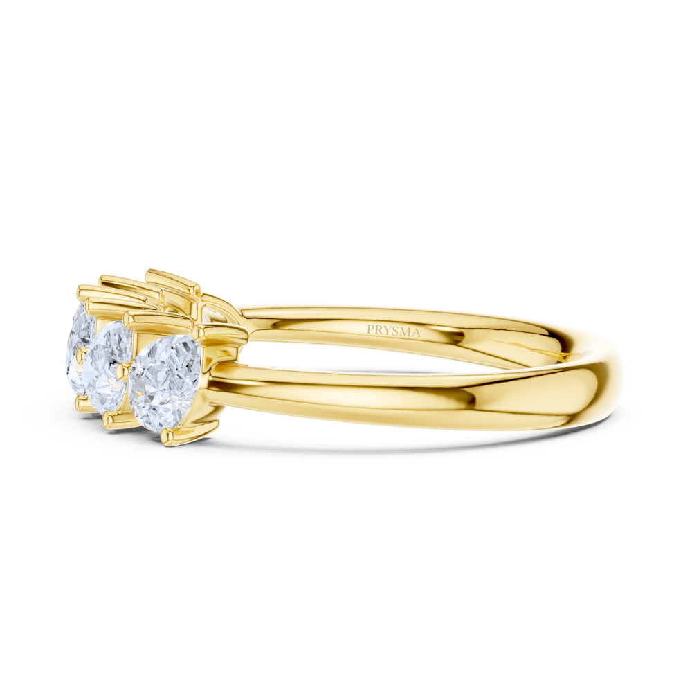 Pear Brilliance Anniversary Ring