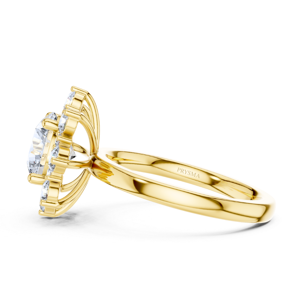 Solara Round Bloom Ring