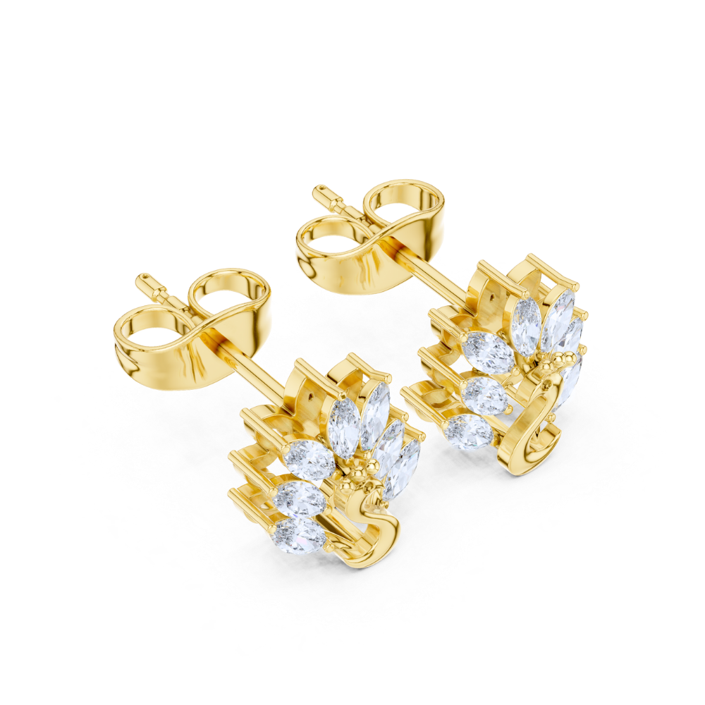 Regal Swan Spark Earrings