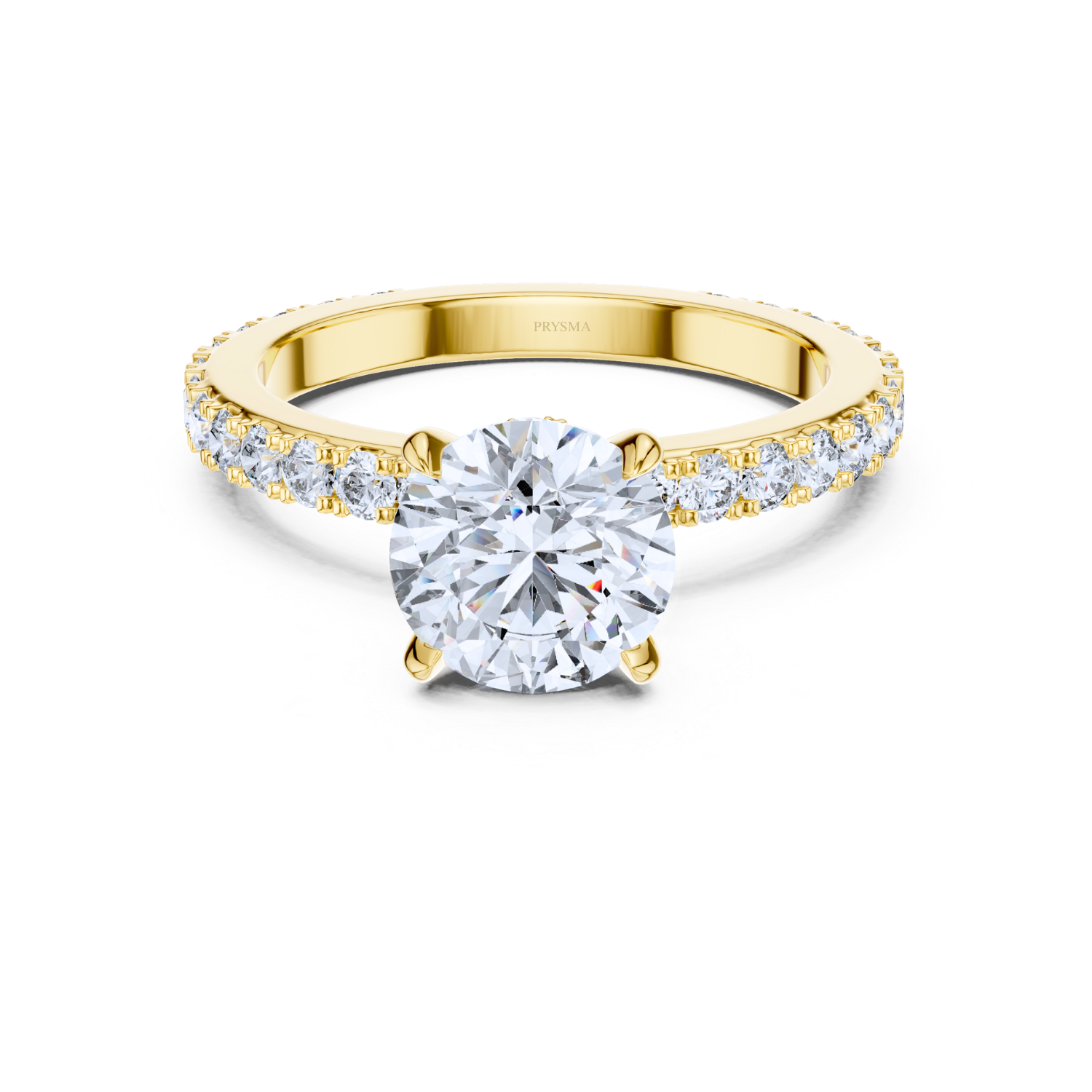 Eternal Radiance Solitaire Diamond Ring