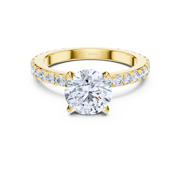 Eternal Radiance Solitaire Diamond Ring