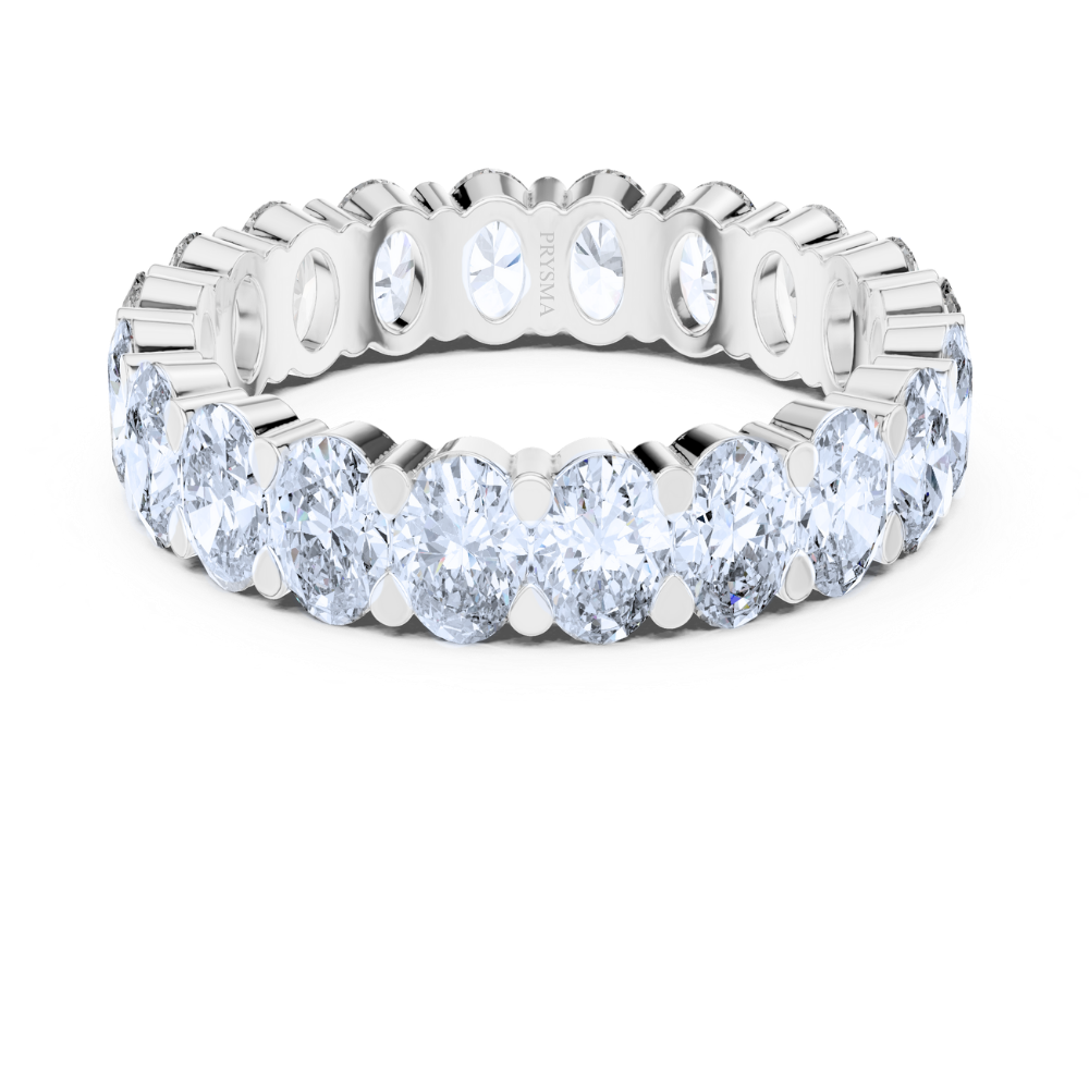 Timeless Brilliance Oval Diamond Eternity Ring