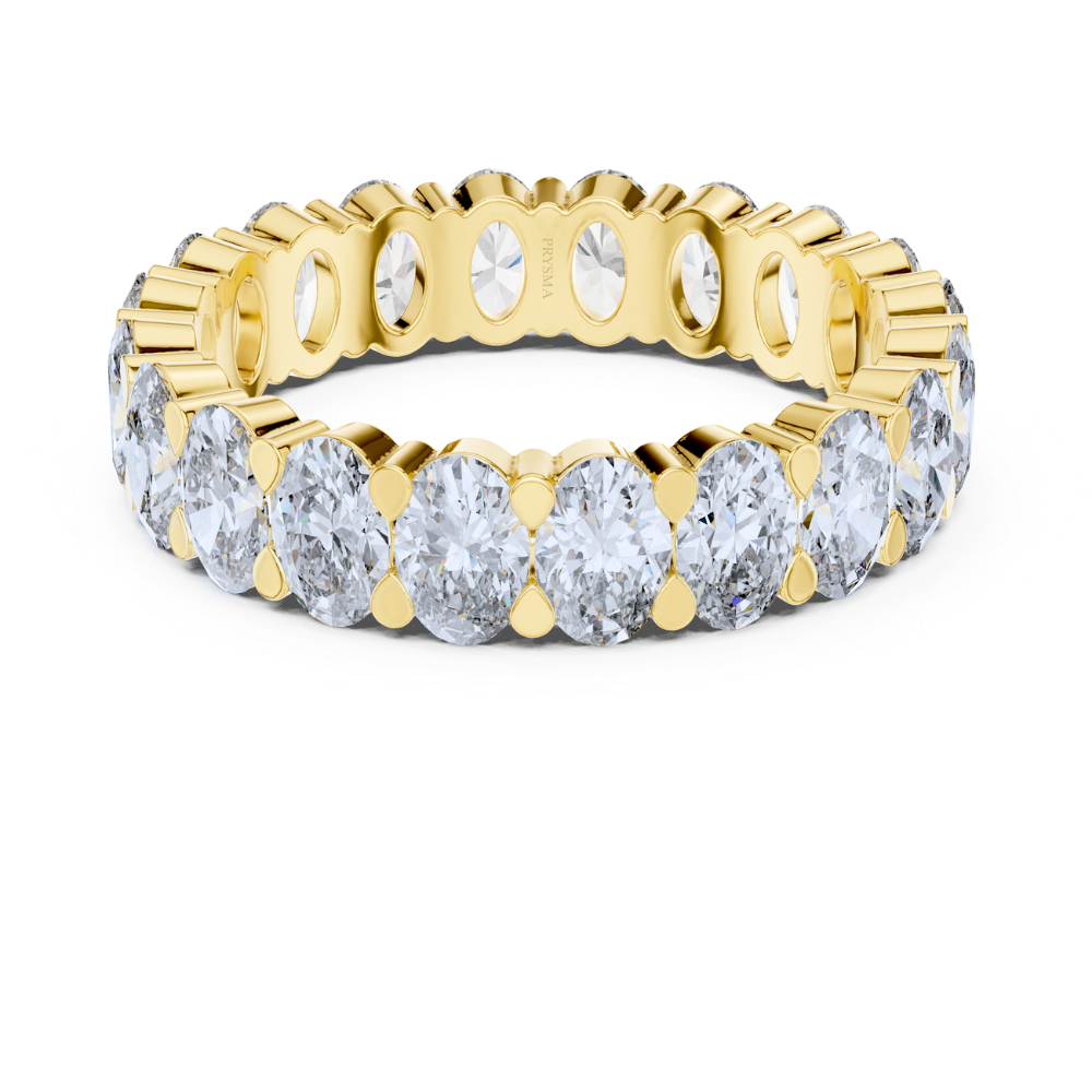 Timeless Brilliance Oval Diamond Eternity Ring