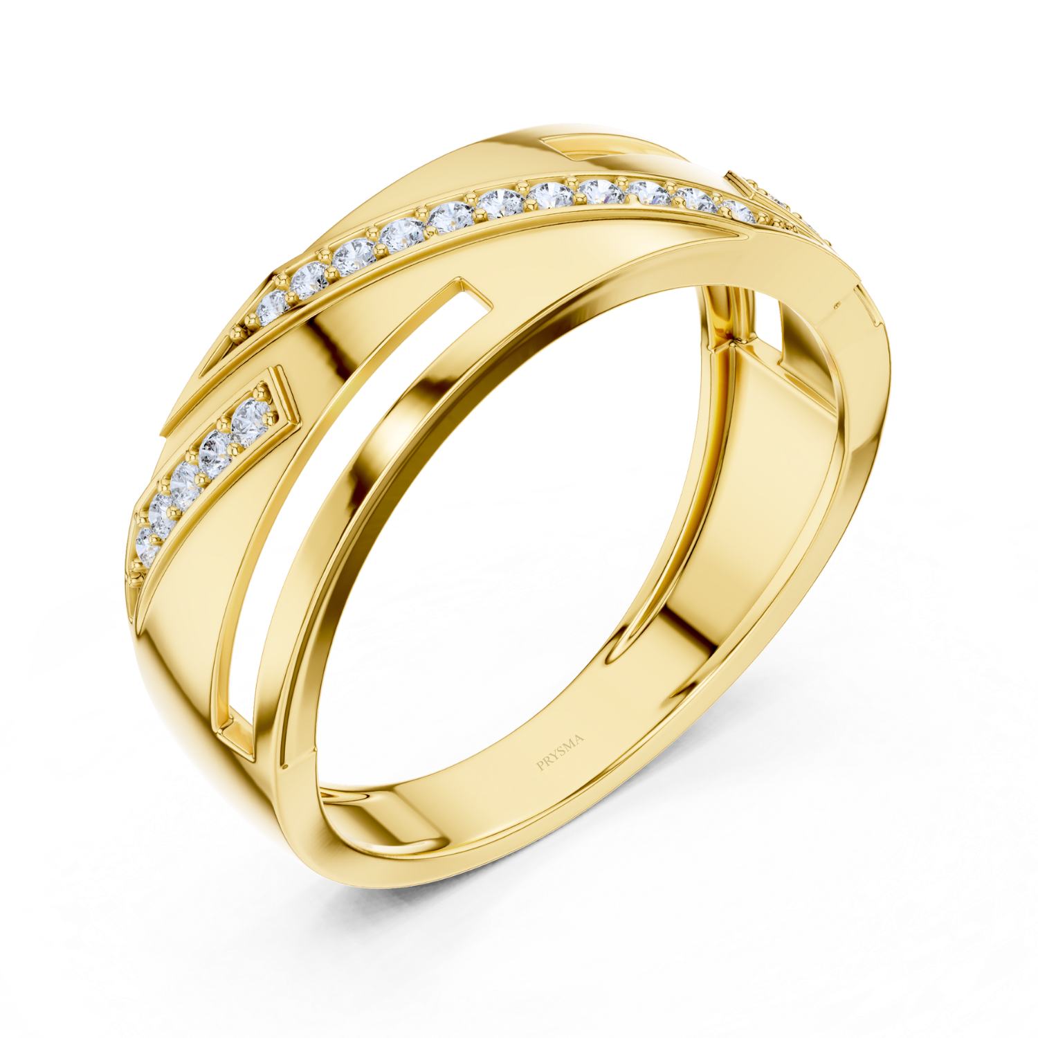 Diamond Cutout Band