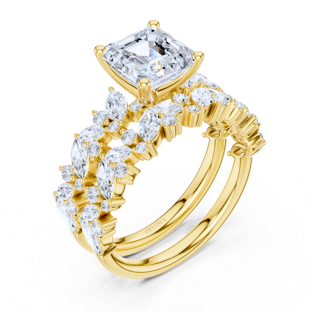 Imperial Grace Emerald Cut Diamond Ring