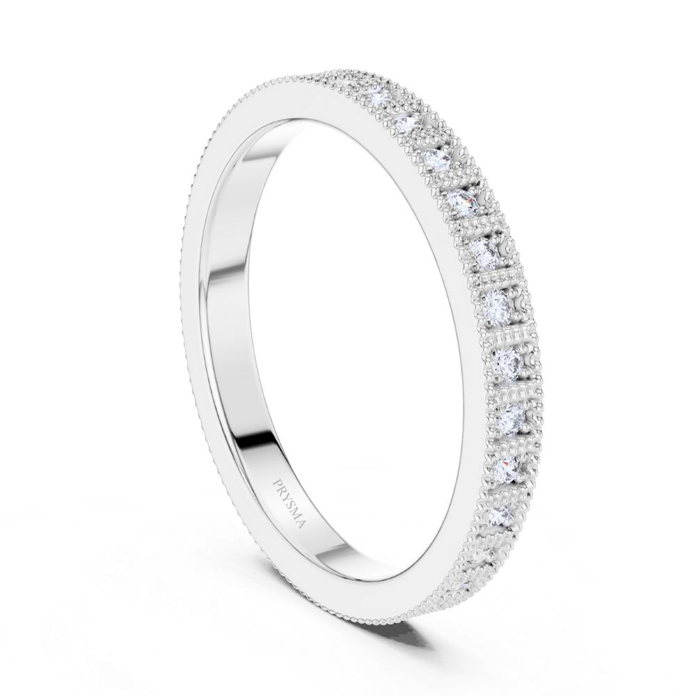 Vintage Milgrain Elegance Ring