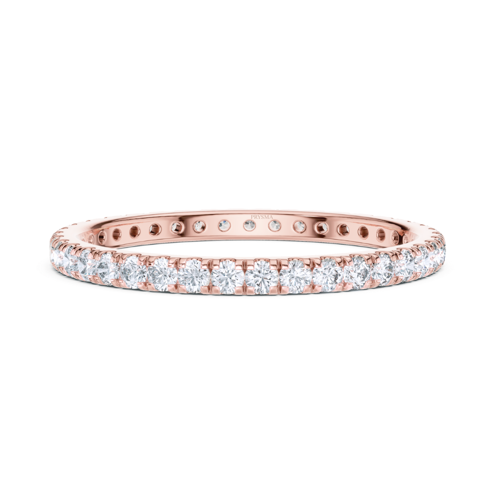 Classic Petite Round Diamond Eternity Ring