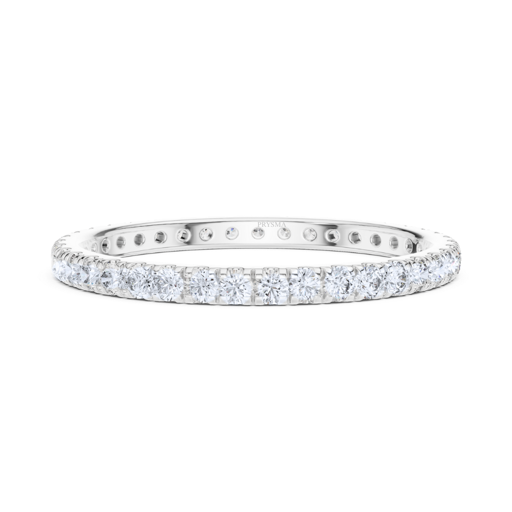 Classic Petite Round Diamond Eternity Ring