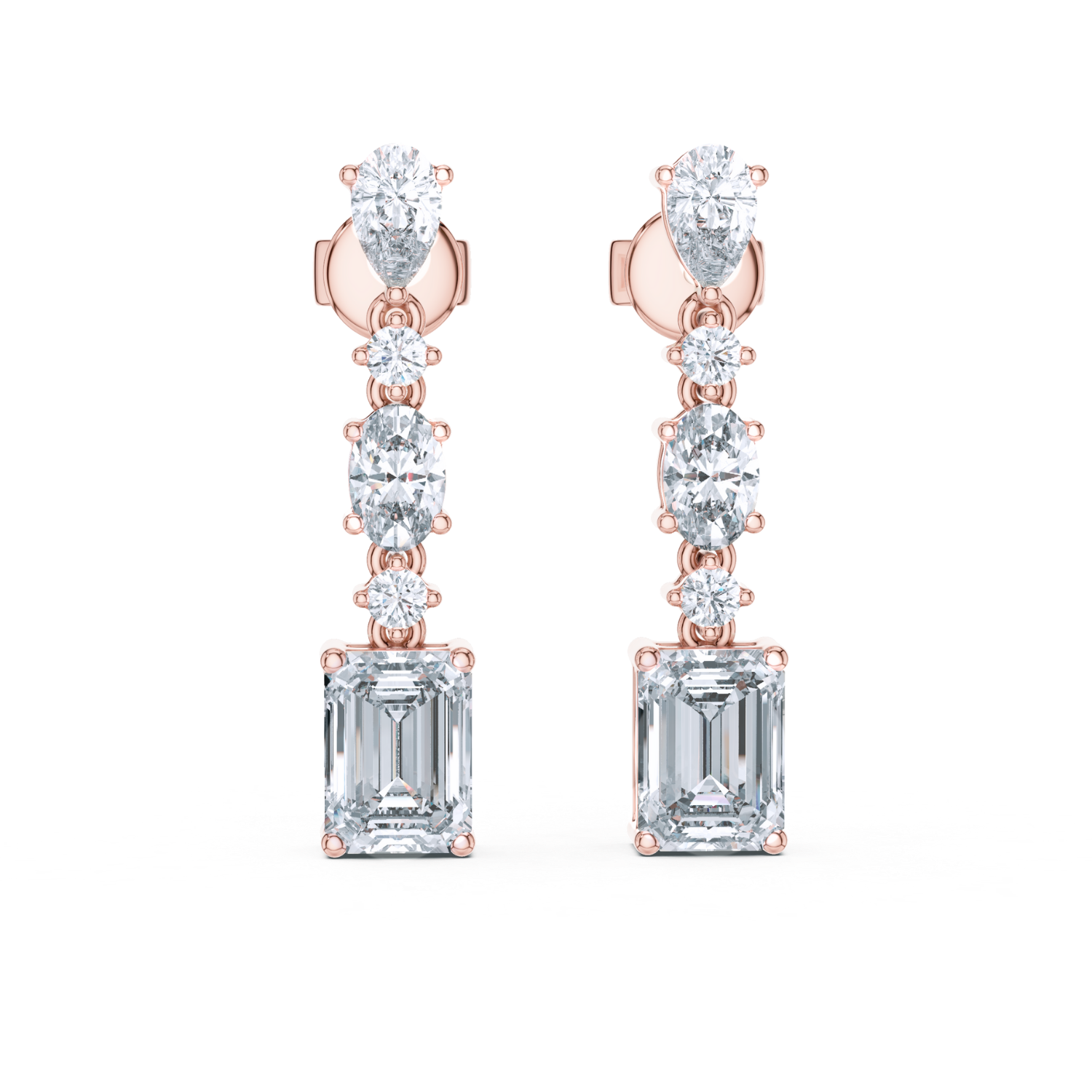 Luxe Symphony Drop Earrings