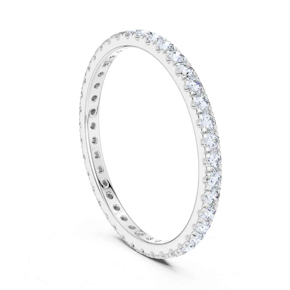 Classic Petite Round Diamond Eternity Ring