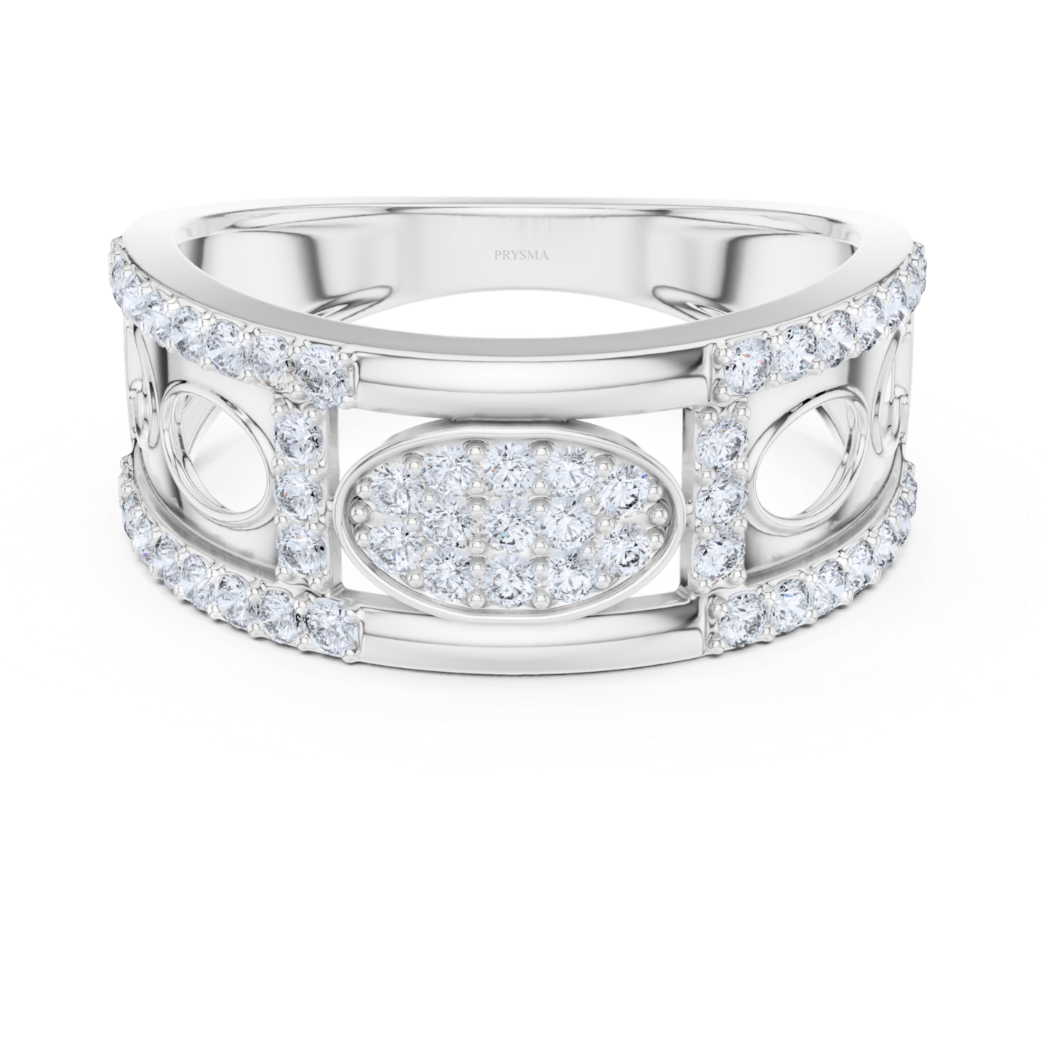 Round Diamond Band