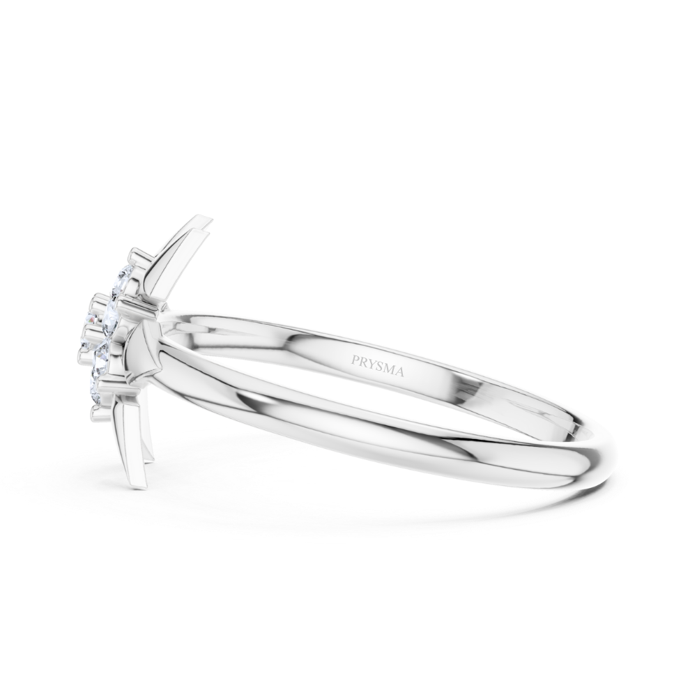 Celestial Radiance Star Ring