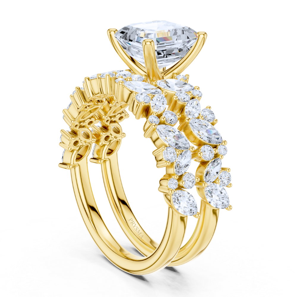 Imperial Grace Emerald Cut Diamond Ring