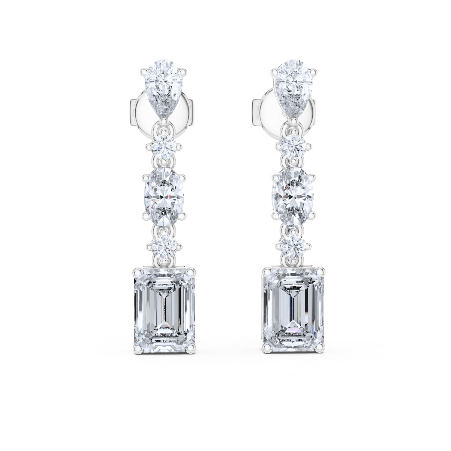 Luxe Symphony Drop Earrings