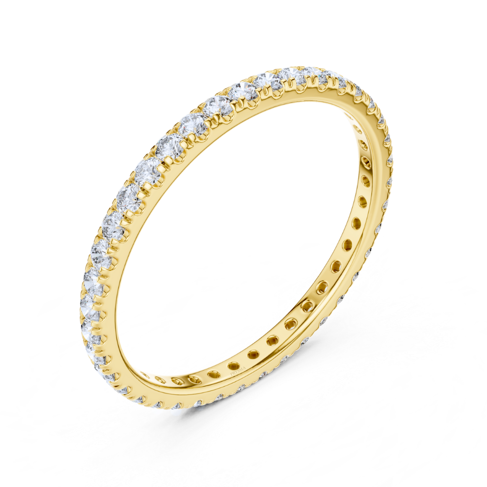 Classic Petite Round Diamond Eternity Ring