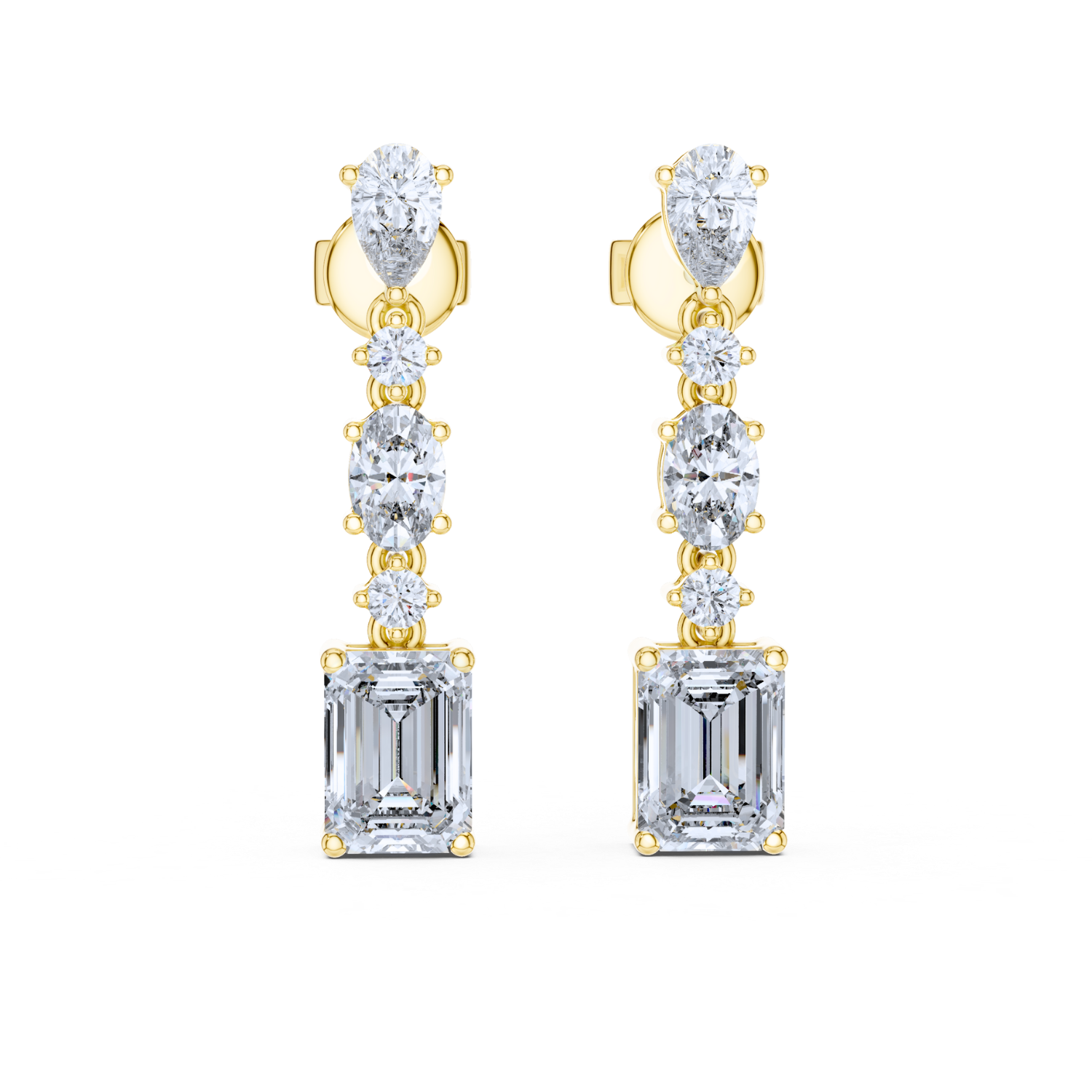 Luxe Symphony Drop Earrings