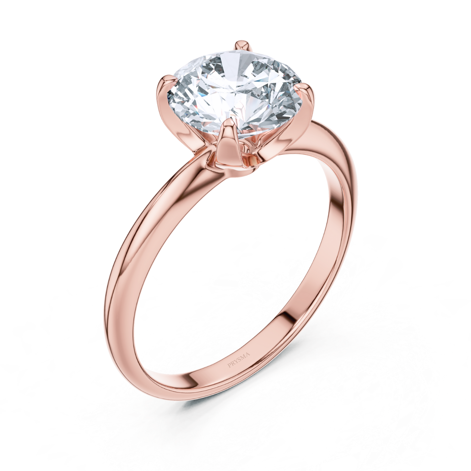 Classic Six-Prong Solitaire Diamond Ring
