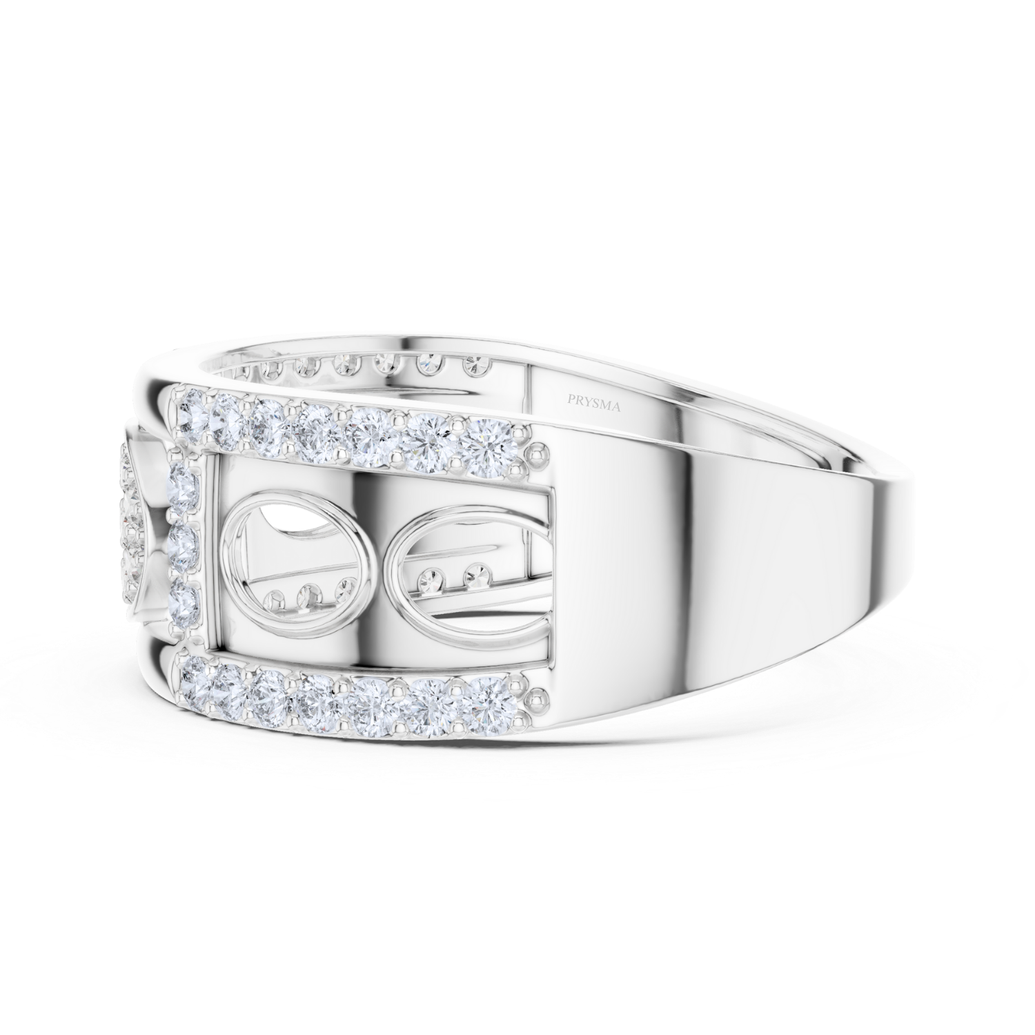 Round Diamond Band
