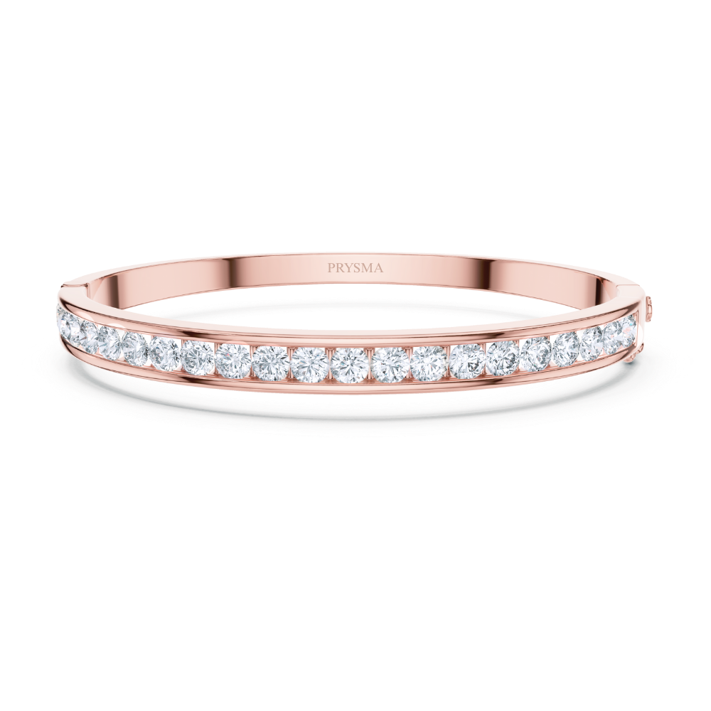 Radiant Channel-Set Diamond Bracelet