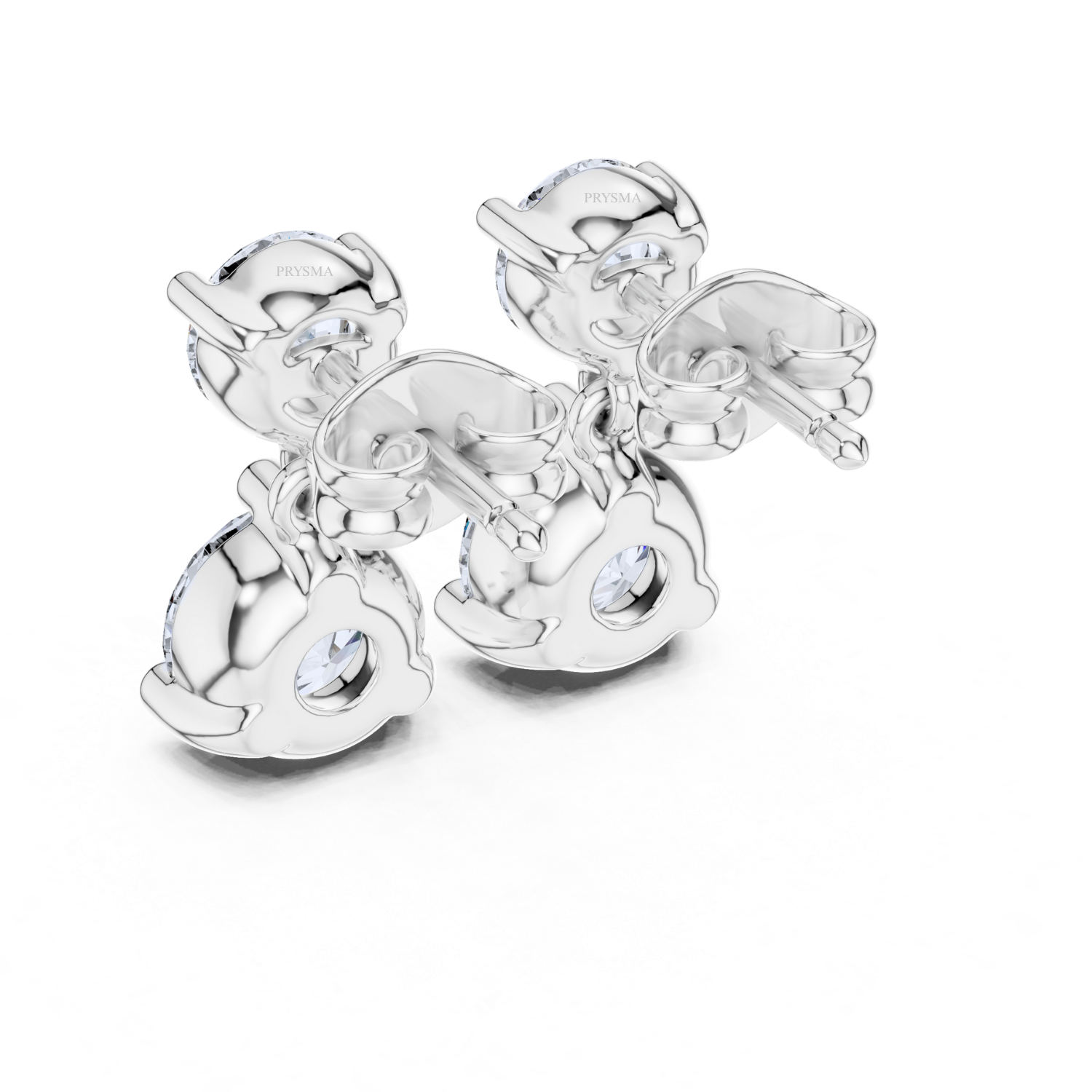 Timeless Elegance Two-Stone Drop Earrings