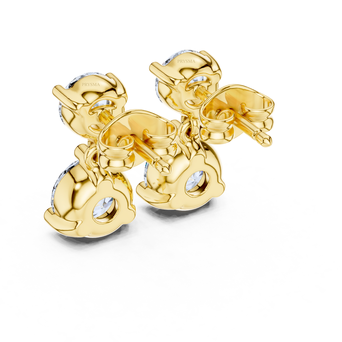 Timeless Elegance Two-Stone Drop Earrings