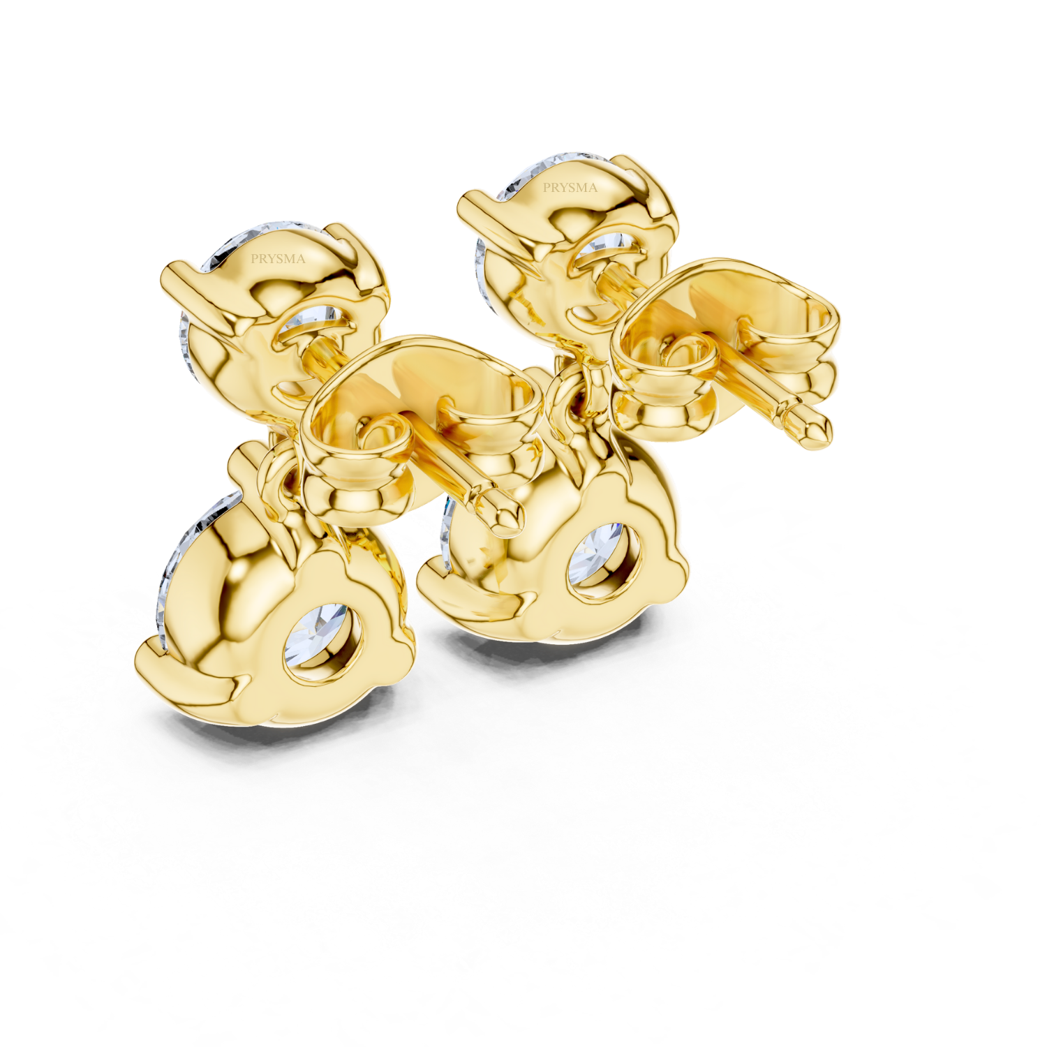 Timeless Elegance Two-Stone Drop Earrings