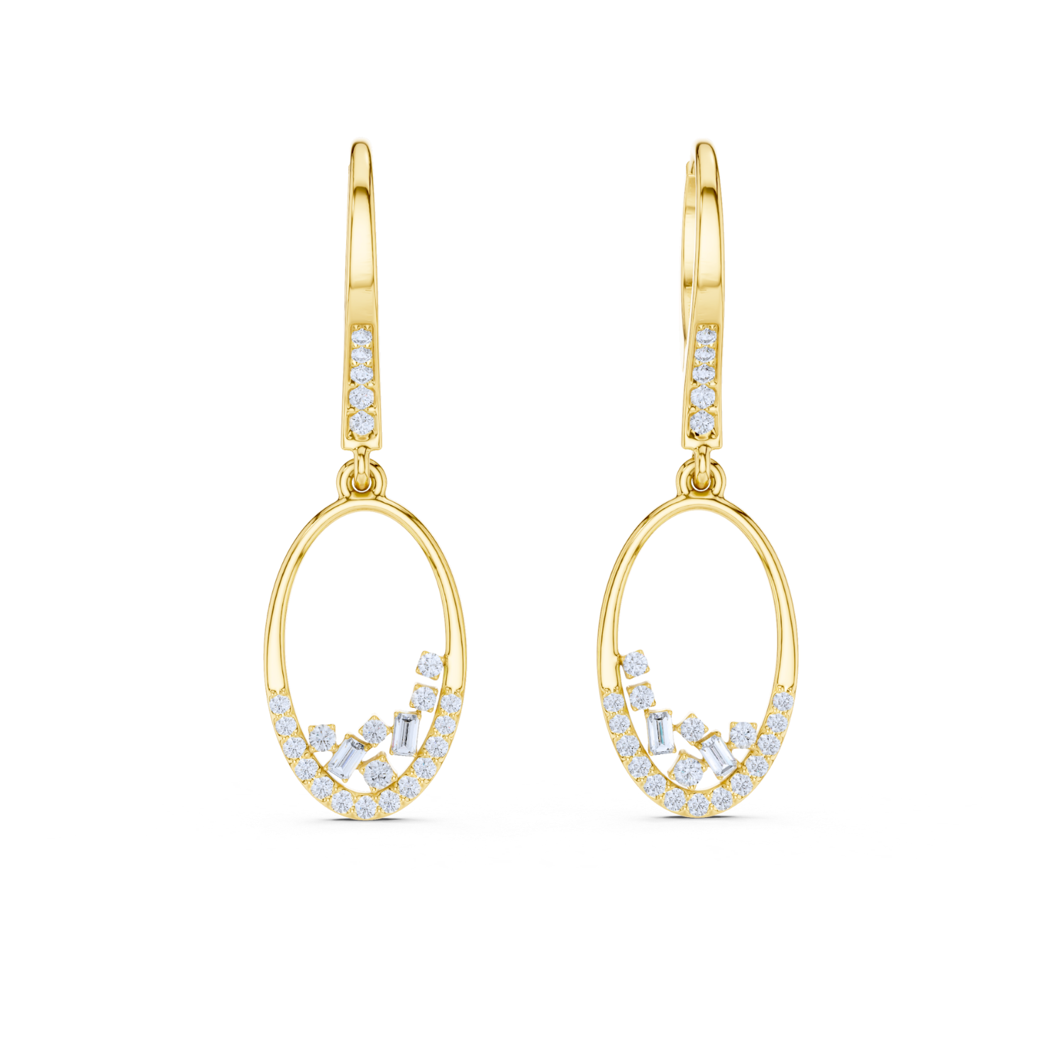 Celestial Orbit Drop Earrings