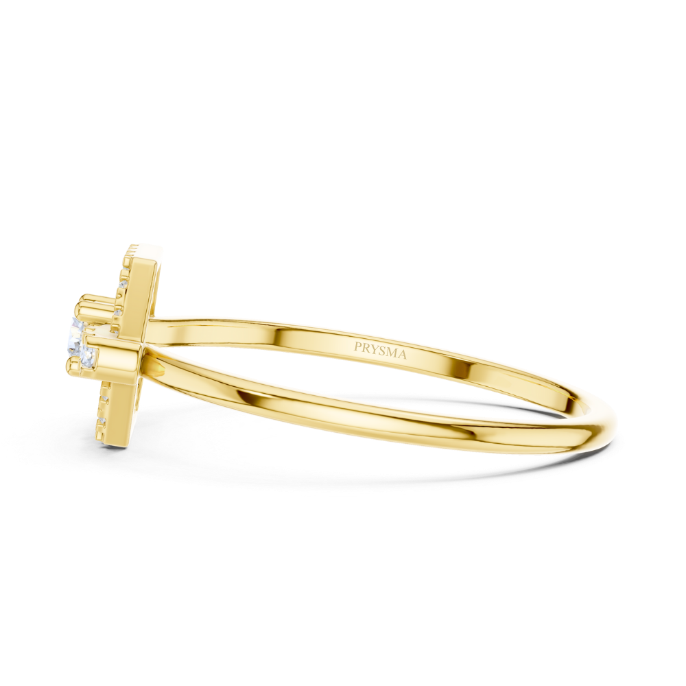 HexaLuxe Halo Ring