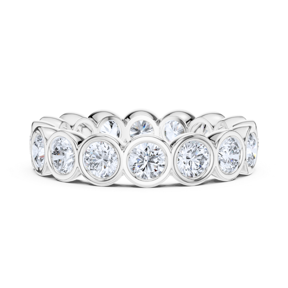 Bezel Elegance Diamond Eternity Ring