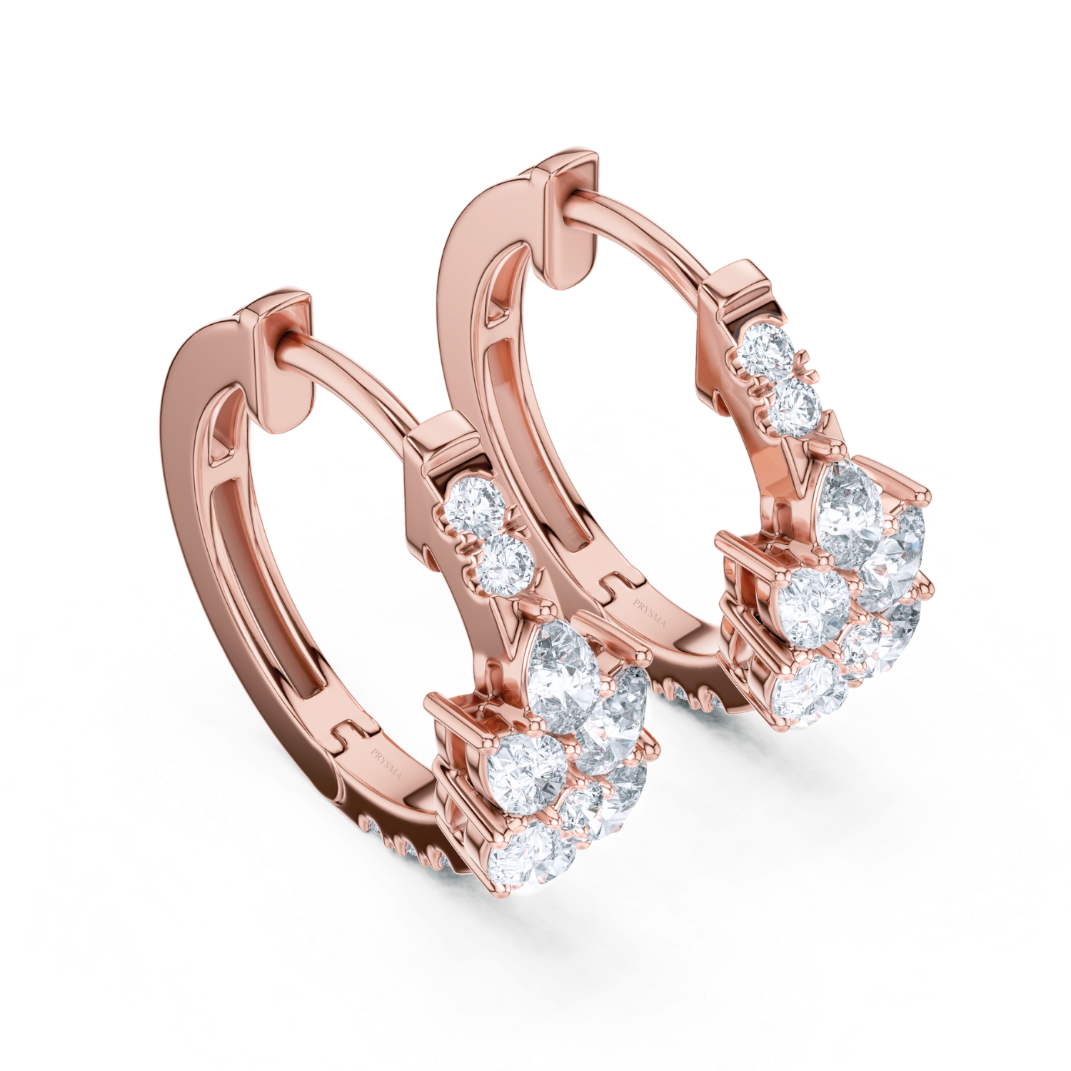 Radiant Bloom Hoop Earrings