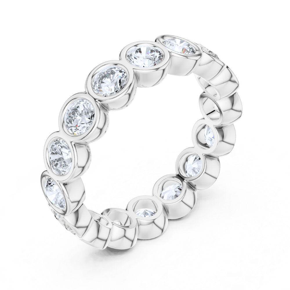 Bezel Elegance Diamond Eternity Ring