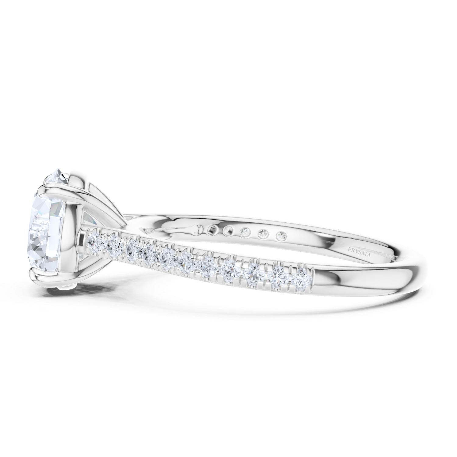 Eternal Sparkle Round-Cut Diamond Ring