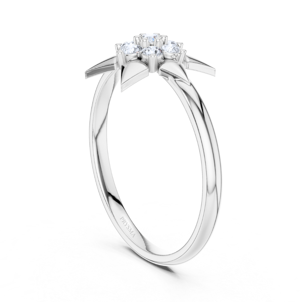 Celestial Radiance Star Ring