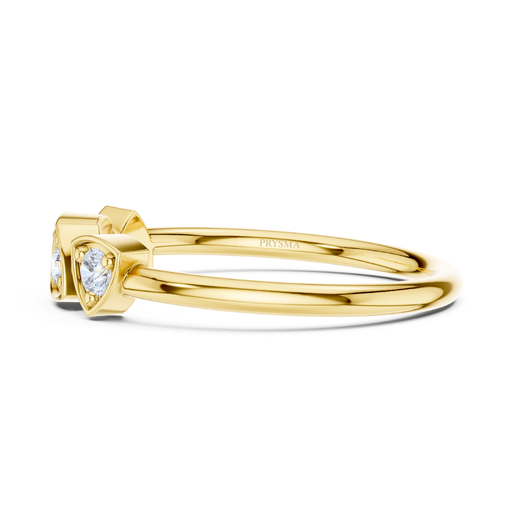 Trinity Gleam Diamond Ring