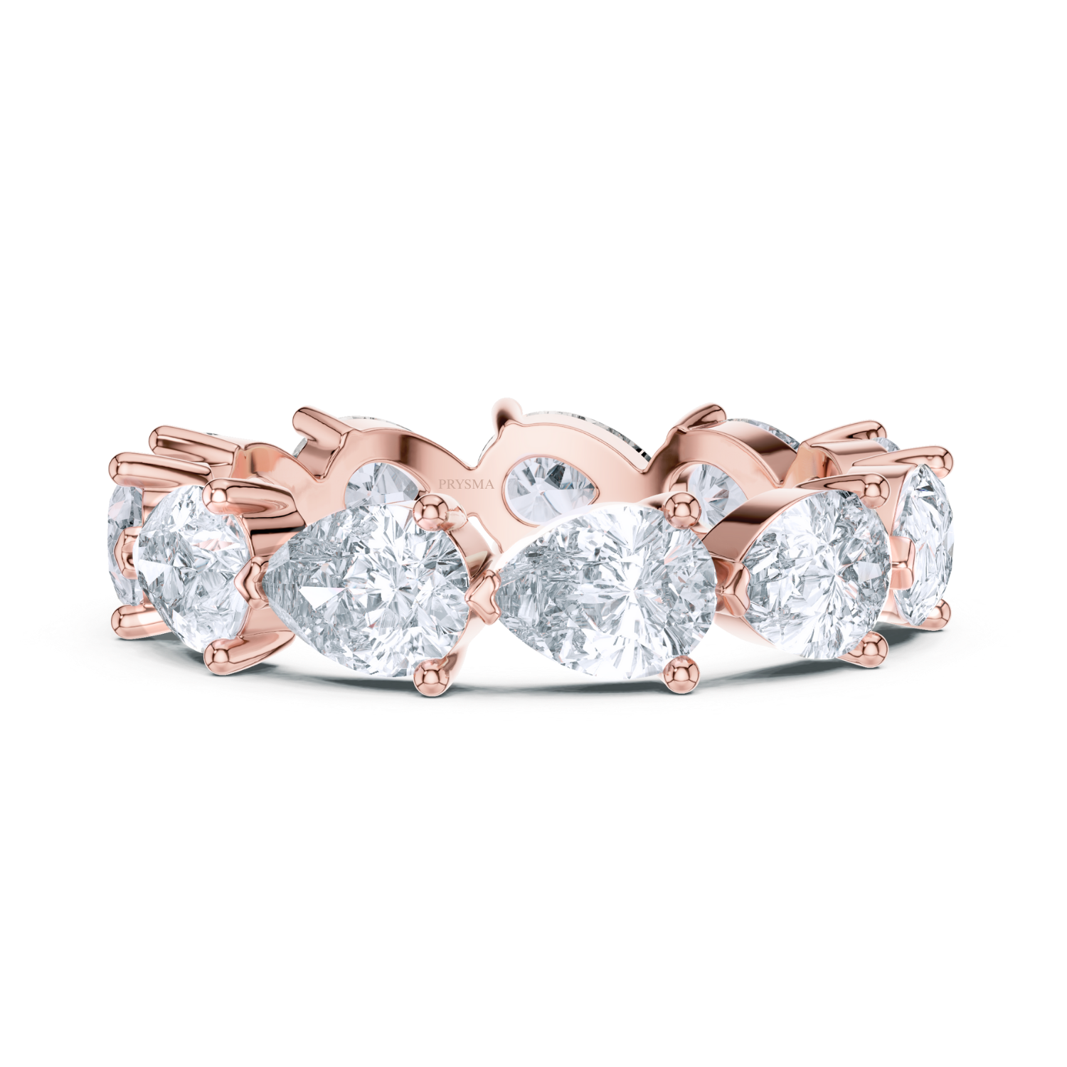 Eterna Pear Diamond Band