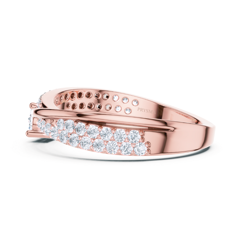 Radiant Embrace Solitaire Ring