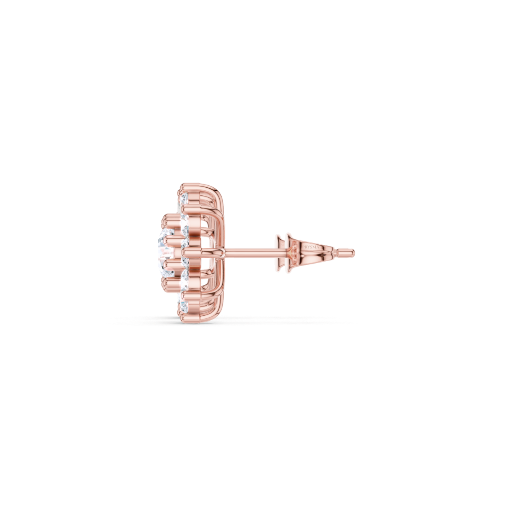 Starlight Cluster Diamond Stud Earrings